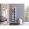 Tuhome Leto Wall Mounted Shoe Rack With Mirror, Single Door, Capacity For Ten Shoes, White ZLB5549 - alternate 7